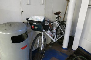 Stoved away on the Scandlines ferry. Photo: Jesper Pørksen