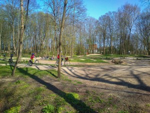 Cycling playground